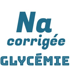 Natrémie corrigée (glycémie)