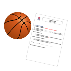 Certificat médical Basketball